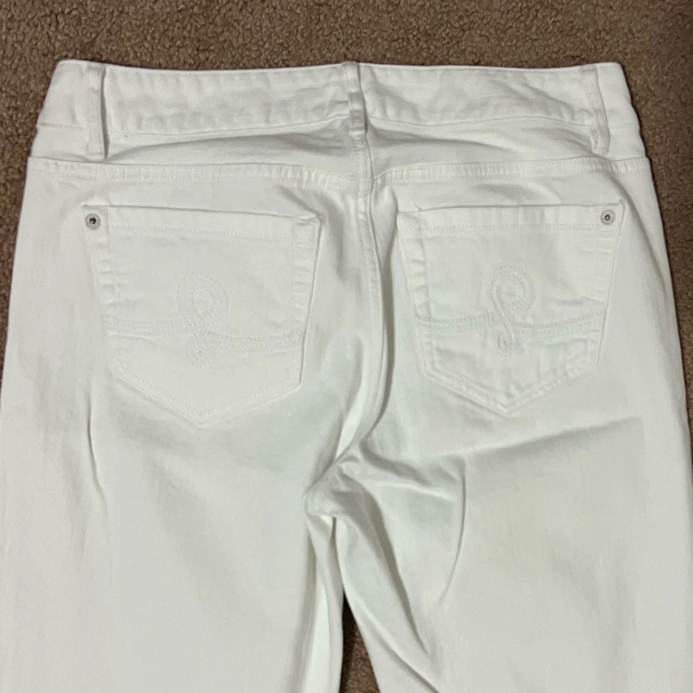 Lilly Pulitzer main line  Boot Cut flare  Jeans White - Picture 9 of 15